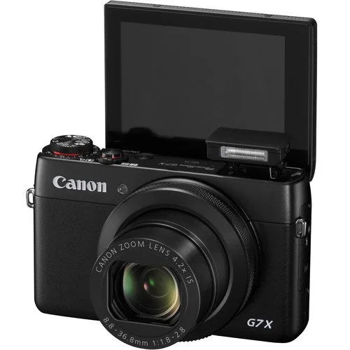 Camera Canon Pixi-Basic G7 X PowerShot Accessory + Digital Bundle