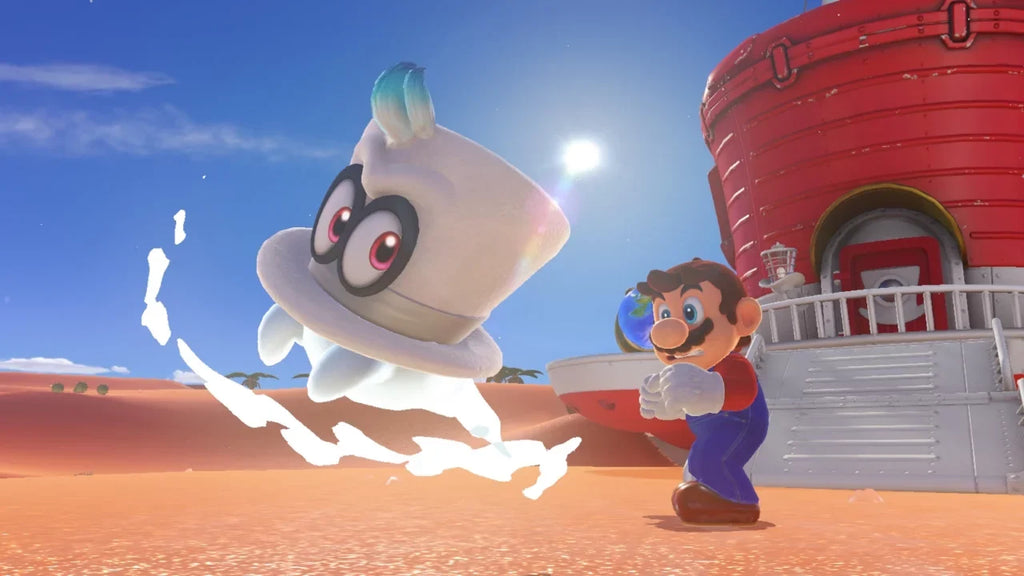 Odyssey Caddy and Game Mario Game