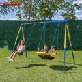 Set Swing up Metal Heavy and to with Swing Duty 300 lb. Sportspower Saucer holds A-Frame,