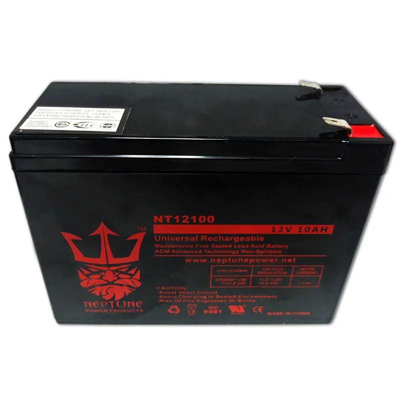 2 Electric by - 10Ah SLA 300 12V EVO Pack Replacement Neptune Scooters Battery