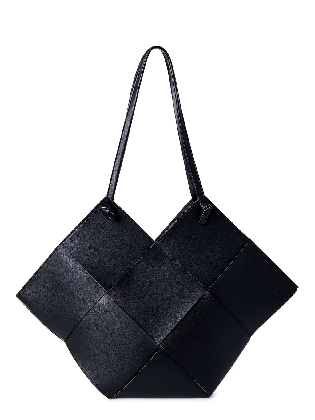 Jane Berry with Faux Black & Bag Pouch, Leather Women's Shoulder Woven Large