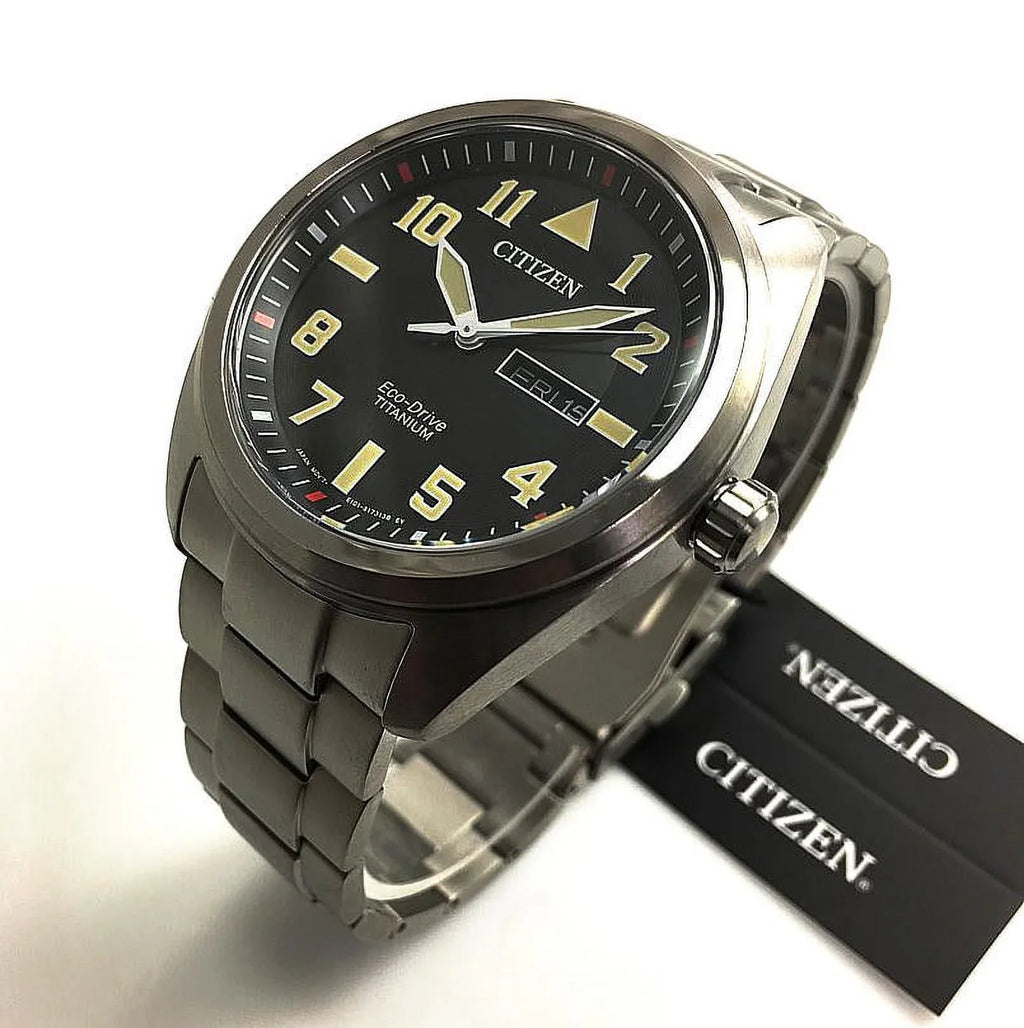Eco-Drive Watch Power Men's Solar Citizen BM8560-53E Super Titanium