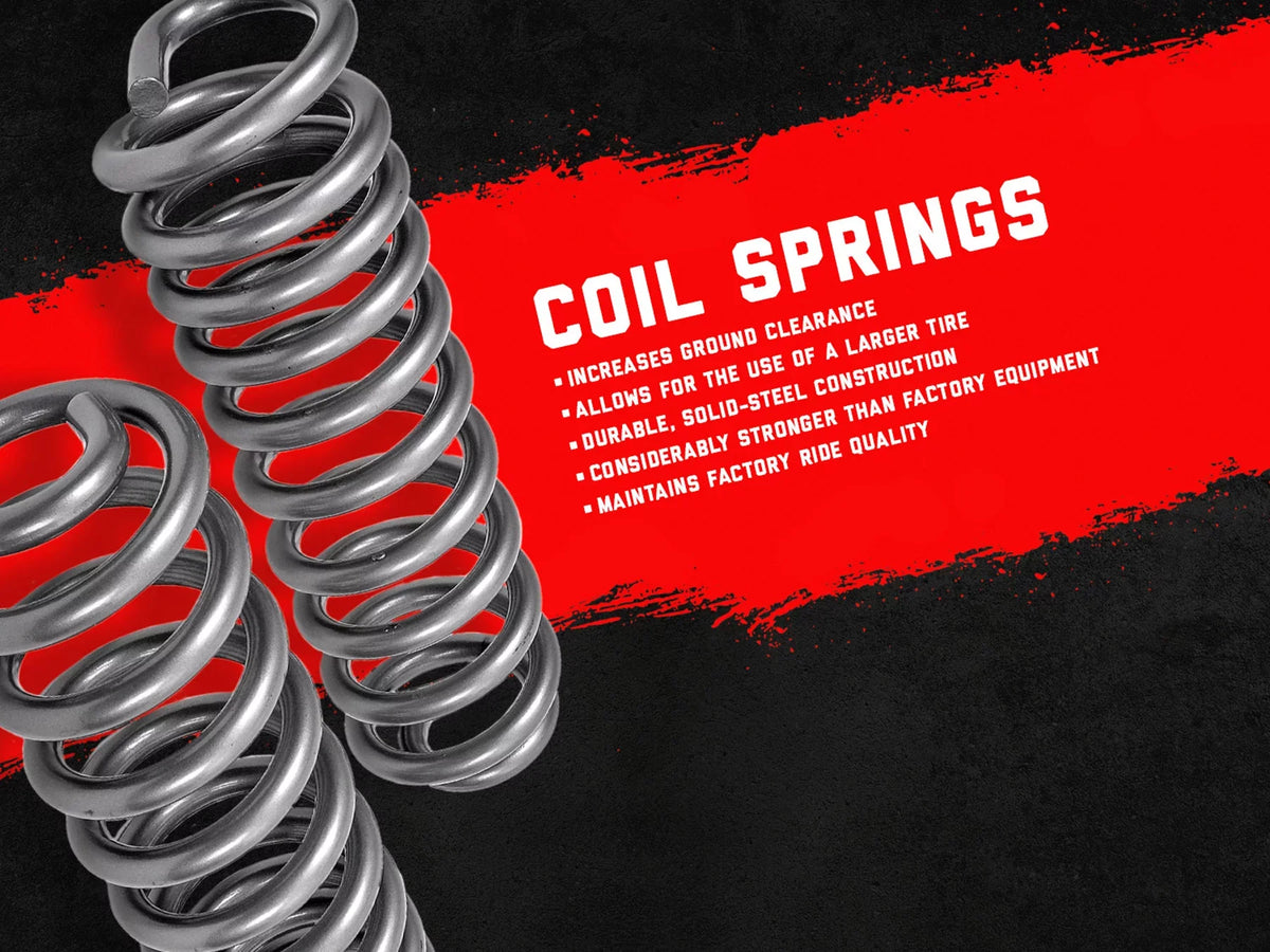 2.5" 652 4CYL Lift LJ | Kit Wrangler Rough Lifted | Jeep Springs | 1997-2006 Suspension System (fits) TJ Country