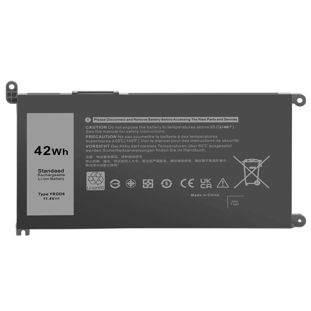 Dell for 5480 5493 5594 5584 YRDD6 Inspiron 3793 Battery 5593 5590 3582 0YRDD6 3593