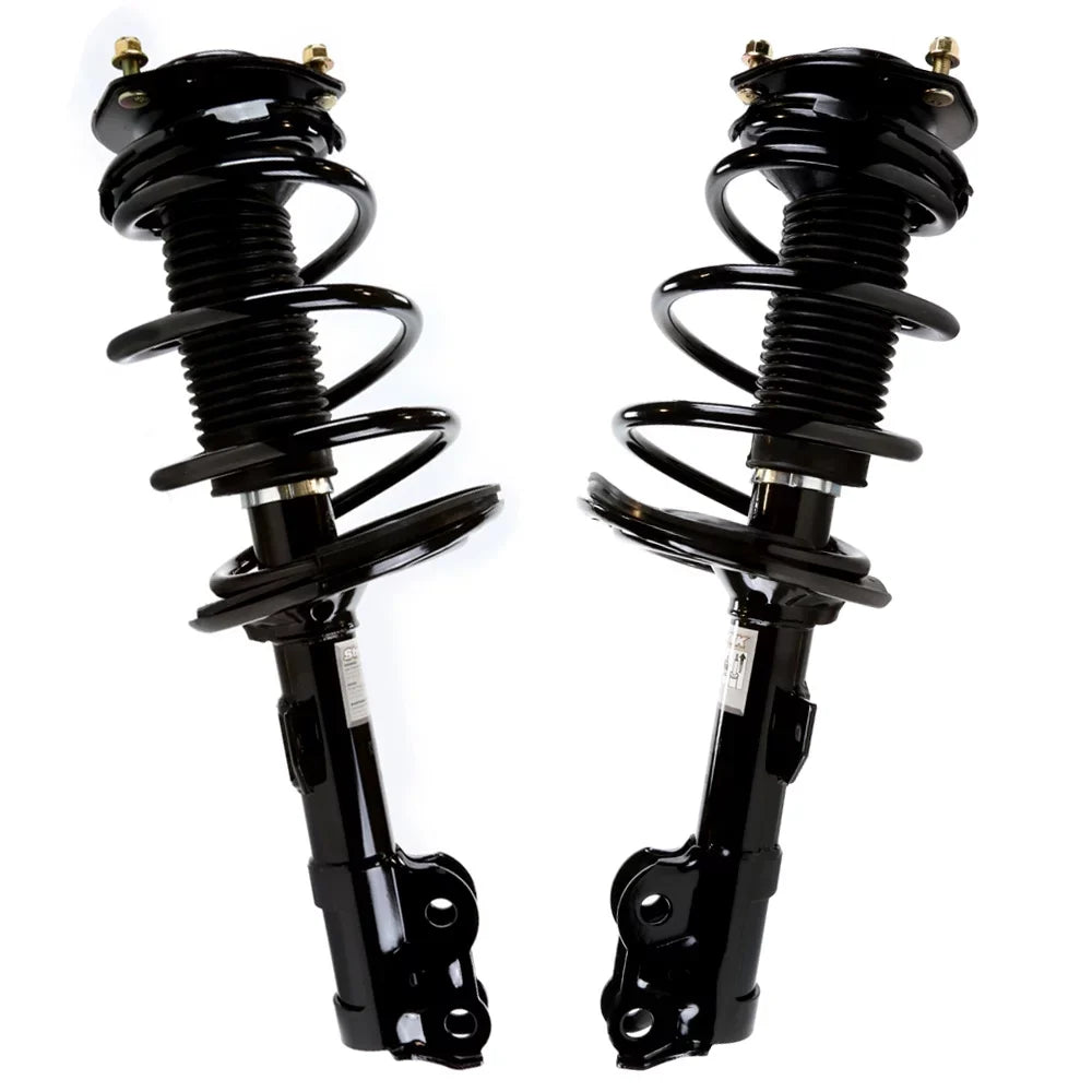 Side 3.5L and 2016 V6 Set 2012 CST1004065PR FWD 2017 for 2015 AutoShack Driver of 2 2014 Complete Toyota Camry Springs Coil 2.5L Struts and 2013 Replacement Passenger Front