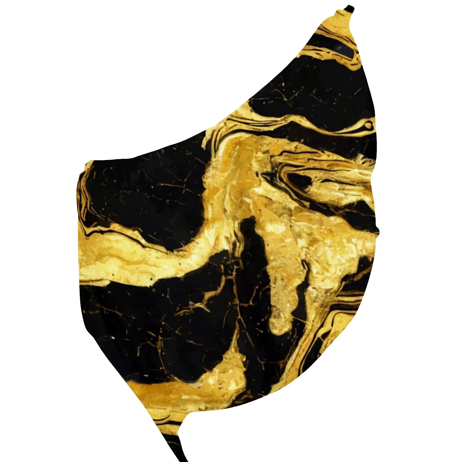 Scarf Long Packed Wraps Women for Wraps Oblong Silk Gift Shawls FREEAMG Large Golden Sunscreen Hair Neck Marble Headscarf