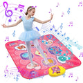Dance Lights, Mats LED 5 Pad 8 Old Gifts 6 4 Dance Gift Dance Play Mat, 7 Electronic Toy Game Musical Christmas Kids Girls 5 Pink Game with 10 9 for Birthday Modes, with Toys 3 for Year