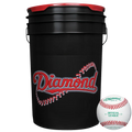 12 Baseballs, D-OB Official League Diamond Pack