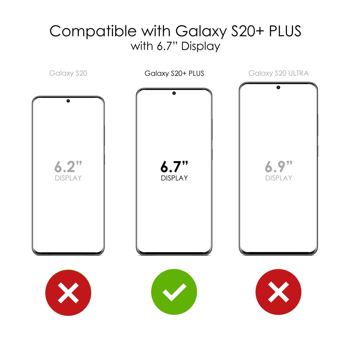 for (6.7" 5G Shockproof Bumper, - Tempered 1:37 Case Protector Makes Luke / S20 PLUS Easy Back, - Clear Acrylic Possible Make Faith Screen Not Galaxy Does TPU Glass - DistinctInk Hybrid Screen)