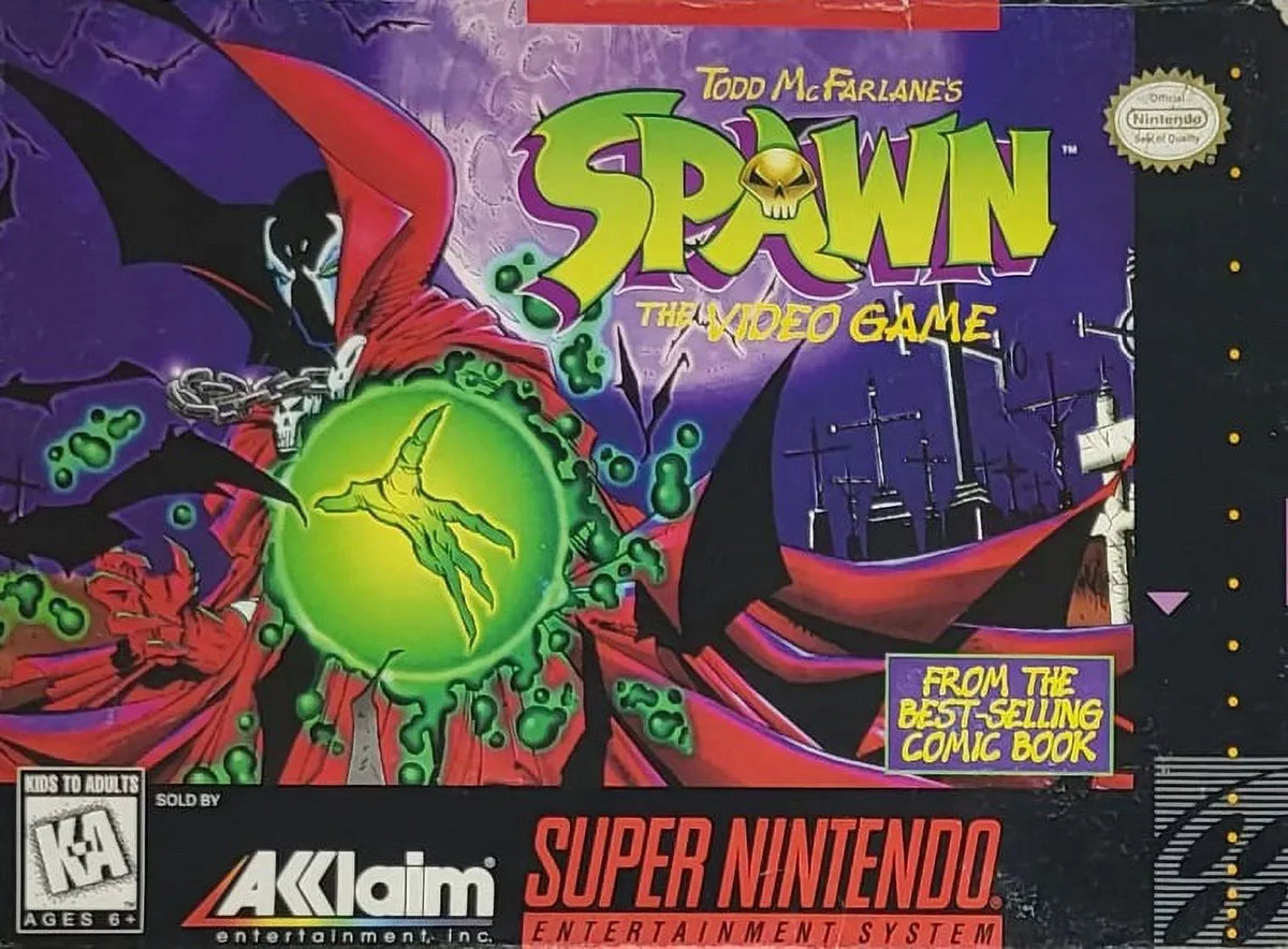 Restored SNES (Refurbished) The Adventure 1995) Nintendo, Video Game (Super Spawn: