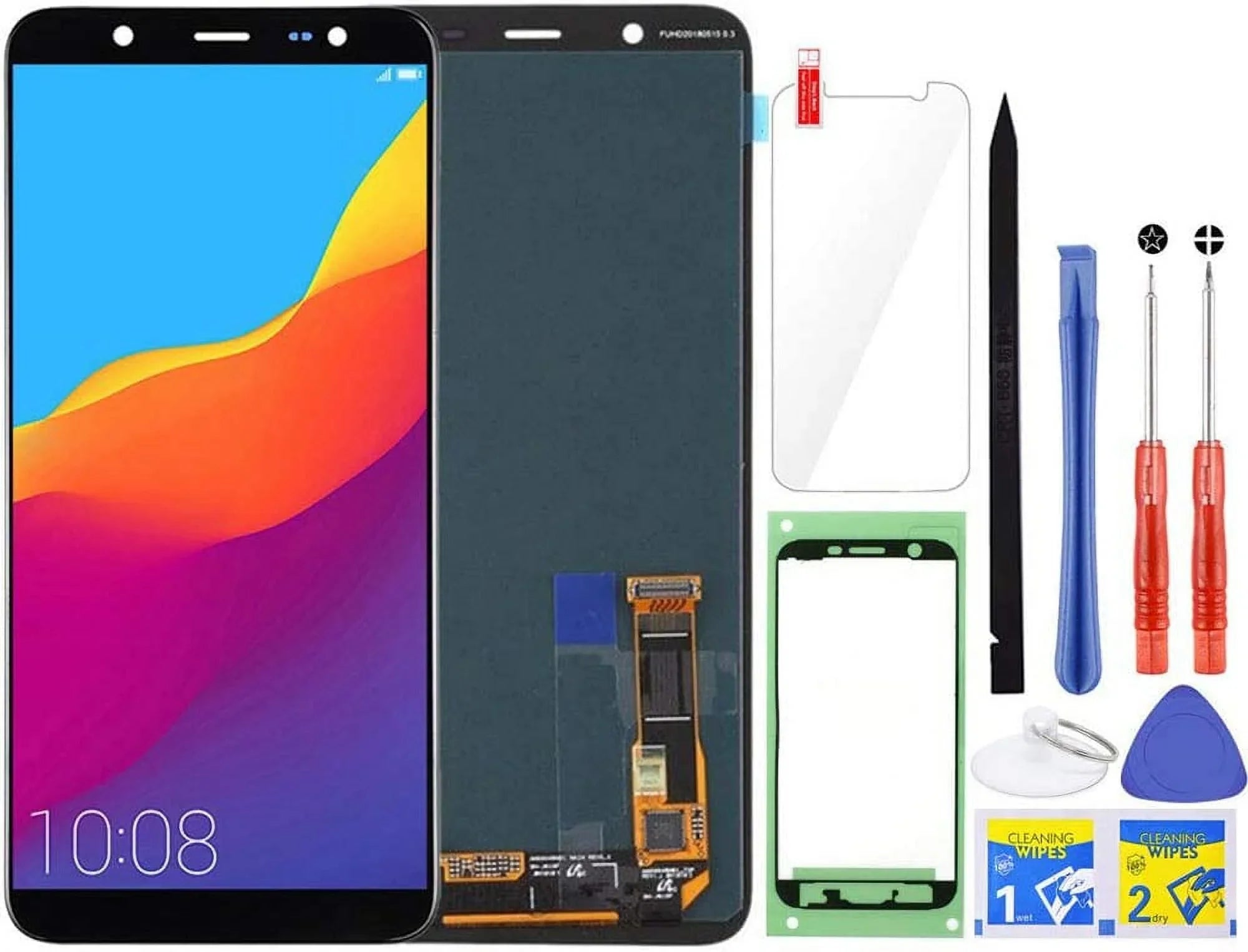LCD Samsung embly Screen J810F/DS Replacement (Black) Display for Screen J810 Galaxy 2018 J8 Digitizer 6.0" Touch