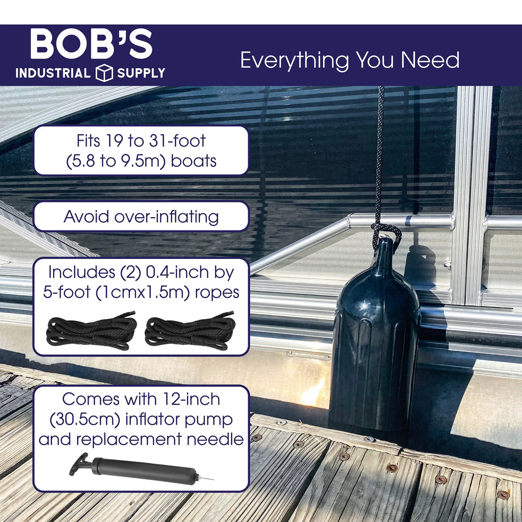 Docking 22.8 7.8in Pack - Boat 4 Fenders Buoys Boat BISupply Bumpers x for