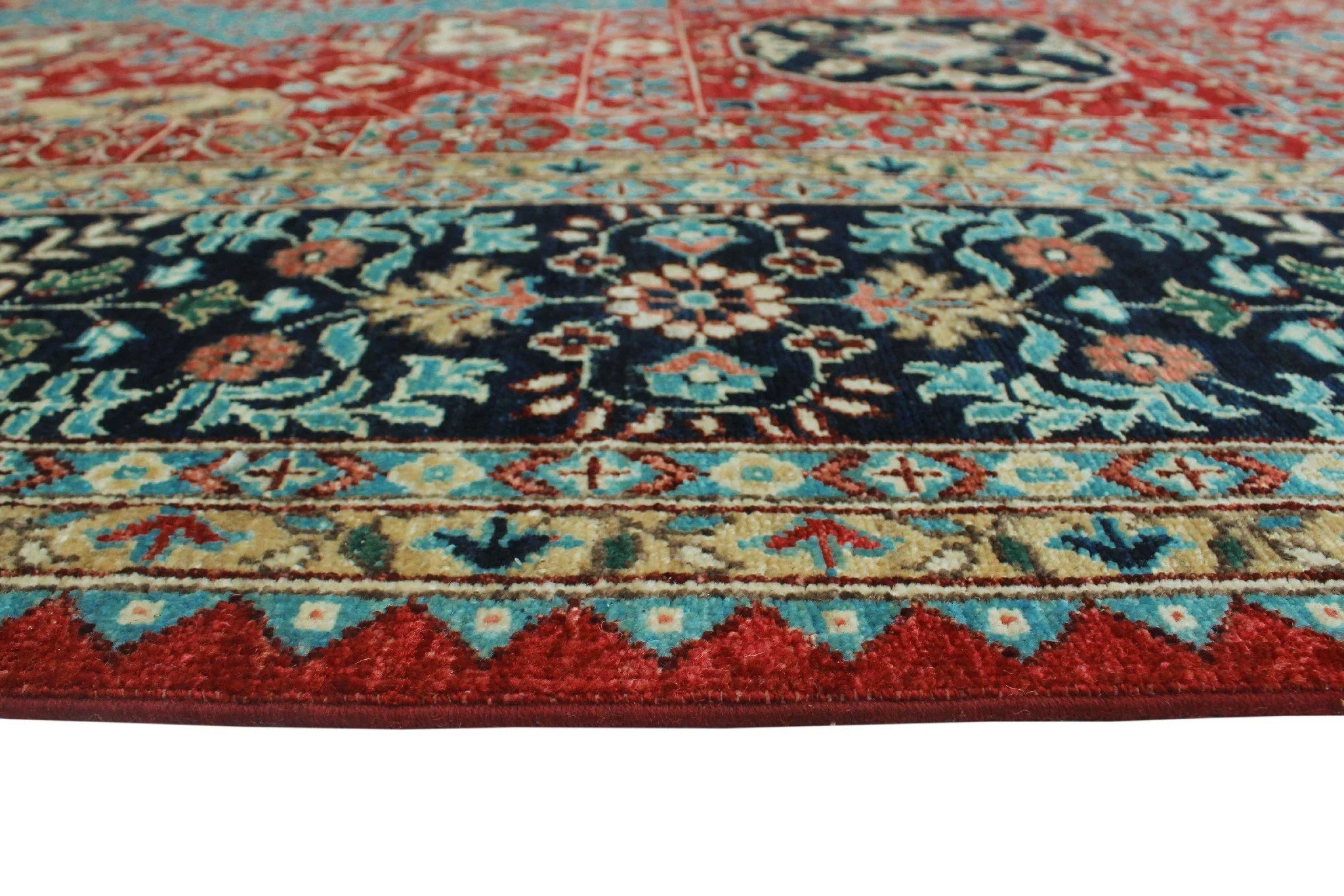 Red/Blue Aria Mervin x 11'11" 8'10" Rug,