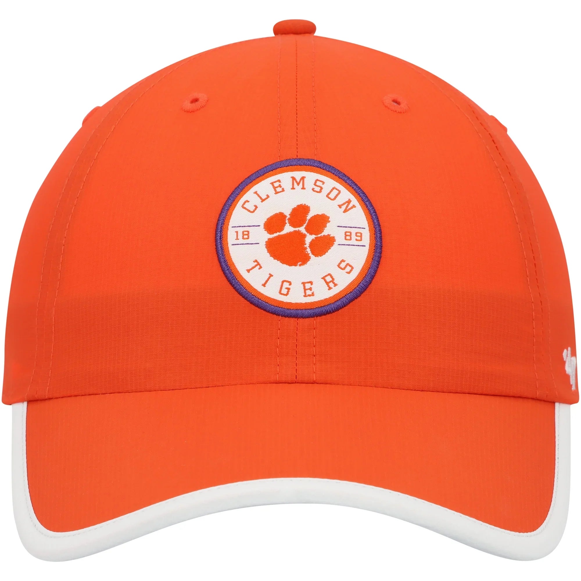 OSFA Tigers Hat Up Adjustable '47 Men's Clemson Orange Clean - Microburst