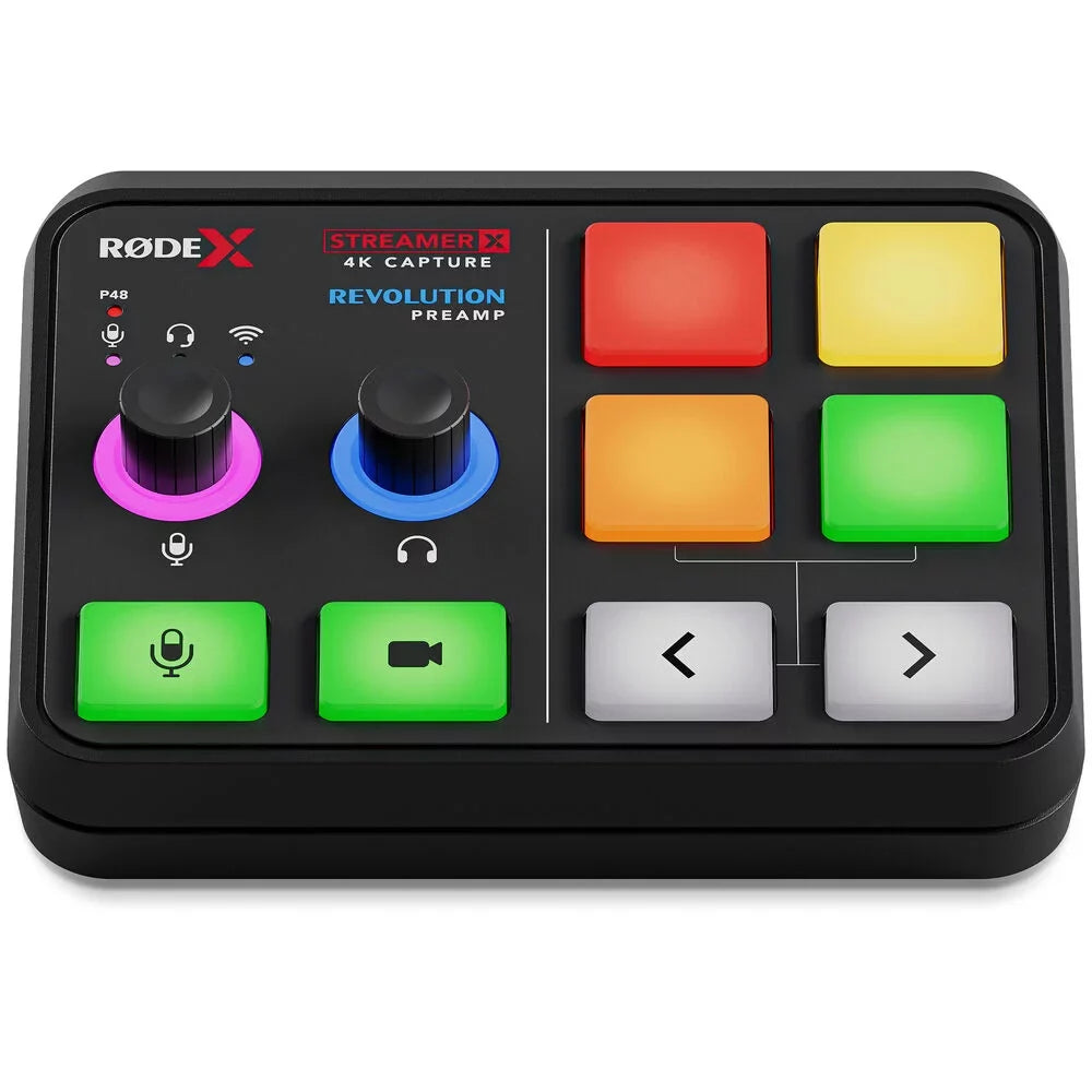 Mixing Audio and StreamerX Interface Board Video Black Capture Rode