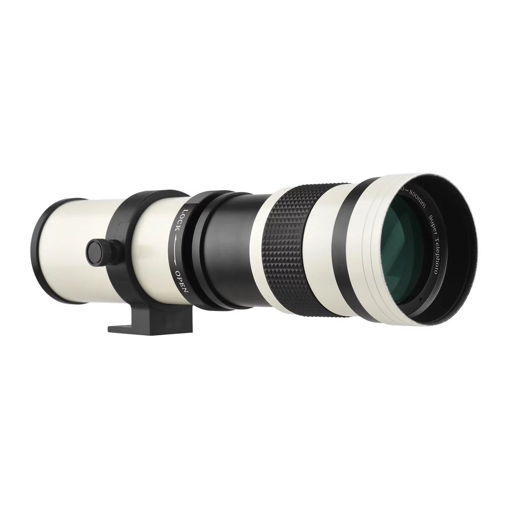 Super for Mount MF Olympus with Lens T Replacement F8.3-16 Fujifilm Telephoto Zoom 14 Sony Pristin 420-800mm Thread Nikon Universal Cameras