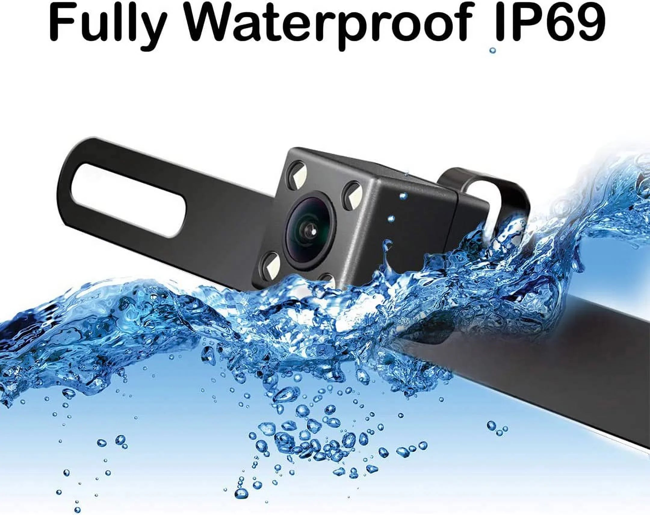 CAM111 Car HD AVH-120BT with DMH1770NEX Angle Rear Backup DMH-WT8600NEX Night Pioneer Waterproof Radio View DMH-100BT DMH-160BT Camera Vision Compatible 170° AVH-2550NEX Plate AVH-210EX License