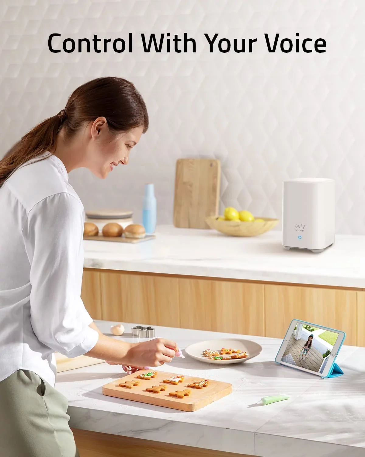 for eufyCam (Battery-Powered), 2, 16GB eufy Alarm Security eufyCam Video HomeBase Local 2C, eufyCam 2C Pro, Doorbell Kit Storage 2K 2, and