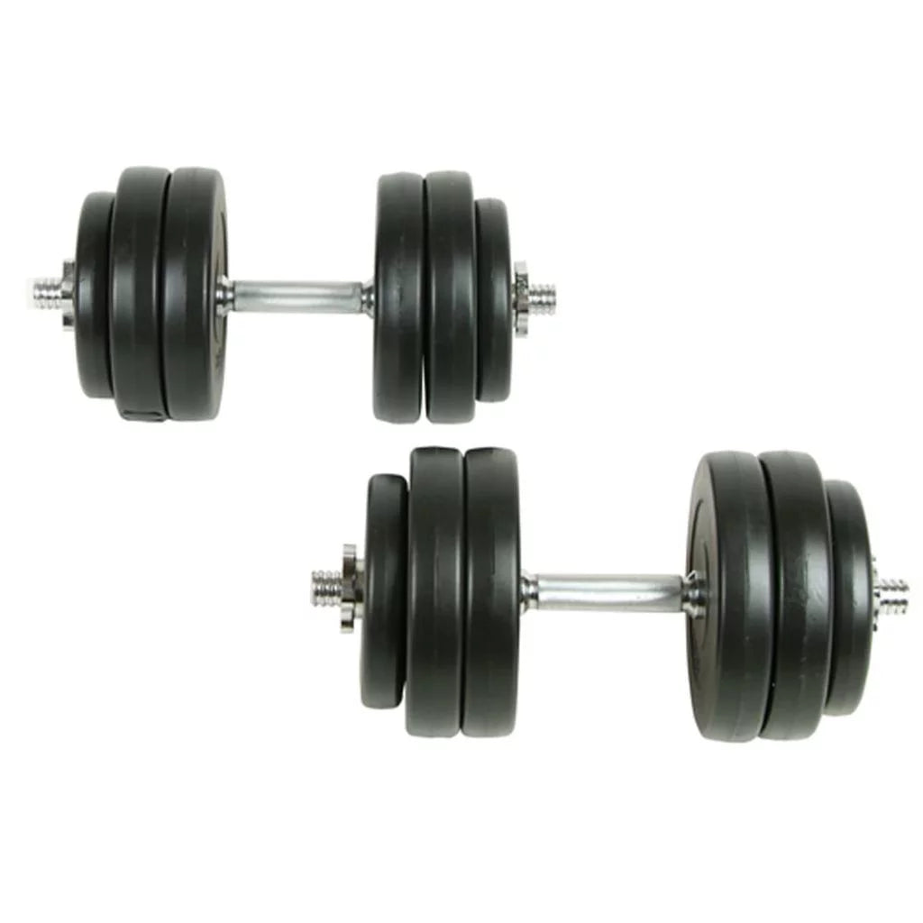 of Weight Workout Options Set Versatile Dumbbell 18-Piece lb Home Comprehensive