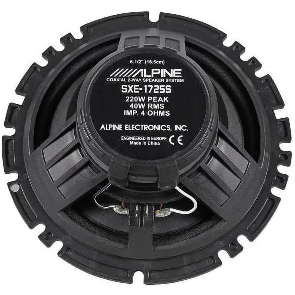 Speakers 2-Way 220W Coaxial 6.5" Alpine
