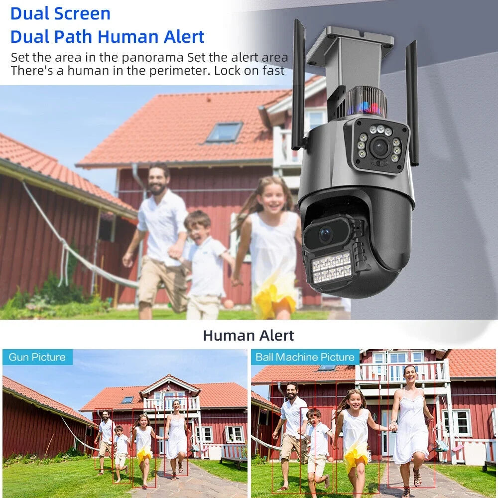 with PTZ Antenna Signal Never a for Moment JLLOM Maximum - Penetration Miss This Camera Enhanced Strength Dual