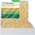AC Filterbuy MERV Pleated Filters HVAC (6-Pack) 12x12x1 Air Furnace 11