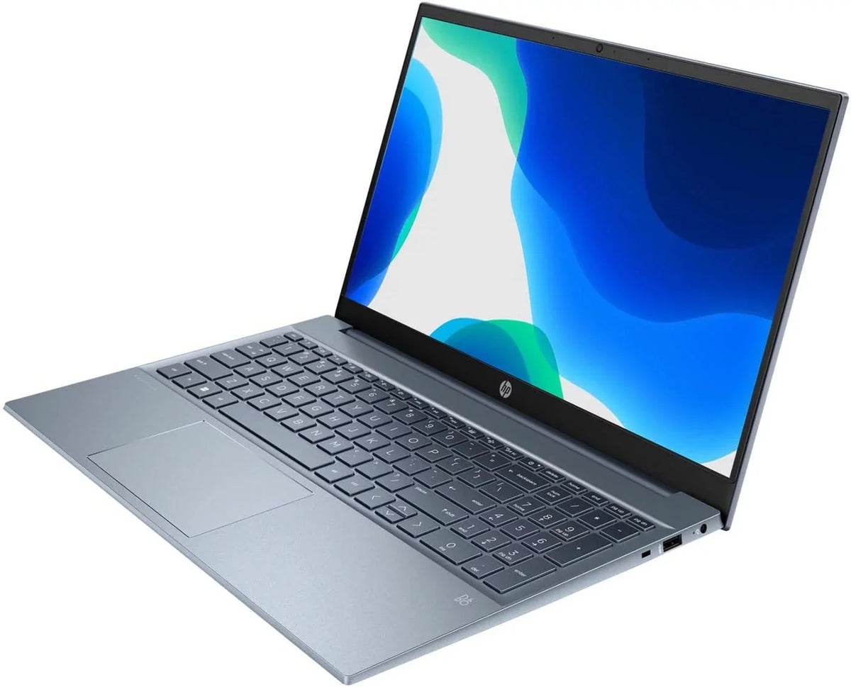 Home, HDMI, Full Core DDR4 Gen 6, 12th HP 512GB Windows Restored Keyboard, Blue 11 Intel 15.6" Wi-Fi 16GB SSD, (Refurbished) Pavilion Laptop, HD RAM, Backlit Touchscreen, Bluetooth, i7-1255U, PCIe