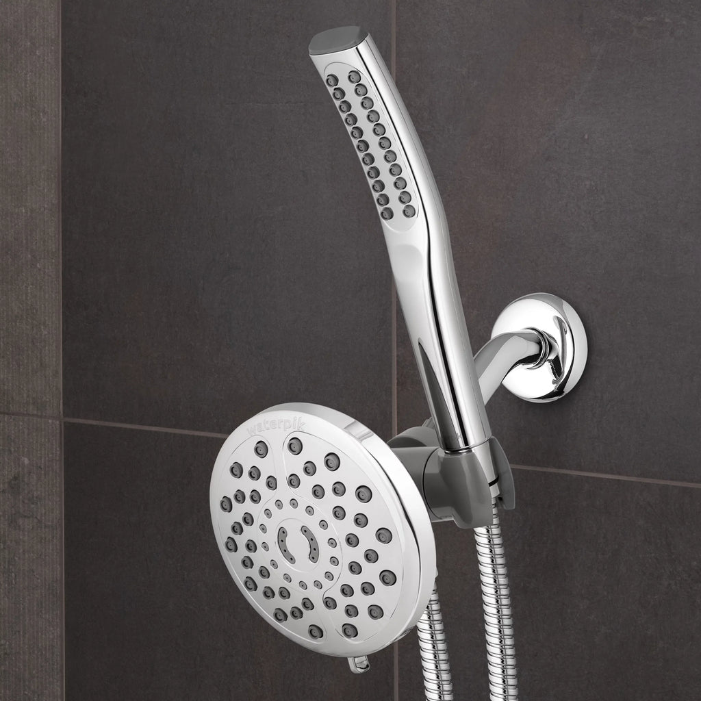 Shower PowerPulse Massage, Spa XIB-633E-SBX-183ME Waterpik with Combo Chrome, PowerWand