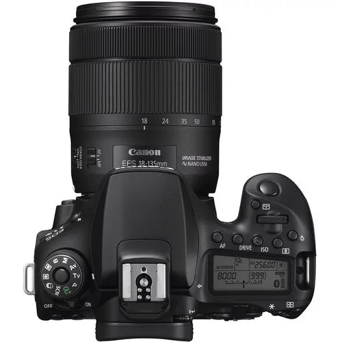 Canon SLR II HD + USM + Original Accessories 18-135mm EOS All Included Canon + Lens Wi-Fi Lens Camera Canon Lens. 1.8 Full Canon 4K30p III Digital IS 90D 50mm 75-300mm