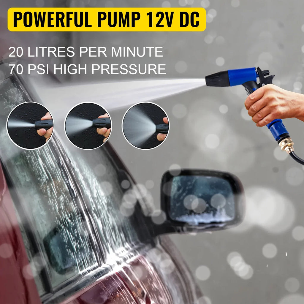 Rv Minute Yacht BENTISM GPM for Automatic Gallons Diaphragm Hose Pumps Caravan Foot 5.3 Water 12V Washdown Pump Pump Boats 25 PSI Pump 5.5 70 RV Marine Coiled Per with Water
