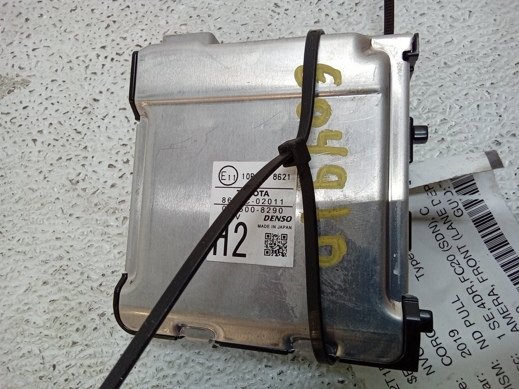 Front 2019 Windshield Camera Departure OEM Assy (Good) Toyota 8646C-02011 Pre-Owned Corolla Lane