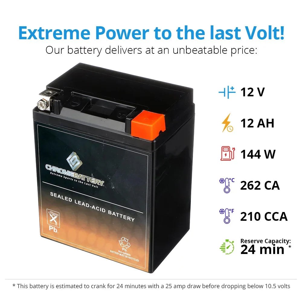 S40 Battery Suzuki 650Cc Motorcycle Battery For Chrome Ytx14Ahl-Bs 2003 Ls650 Savage