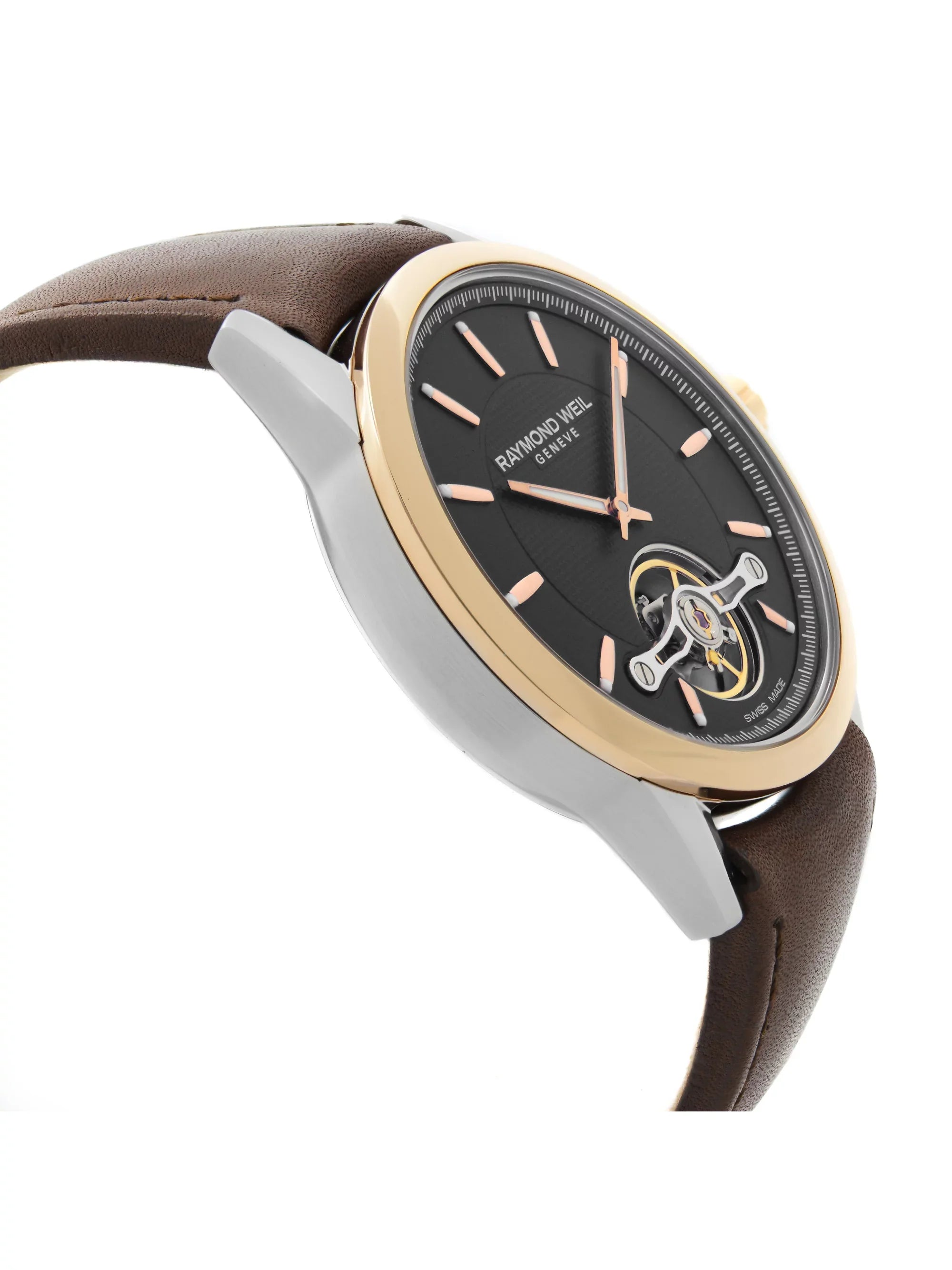 Freelancer Weil Leather Raymond Steel 42.5mm 2780-SC5-20001 Mens Automatic Watch