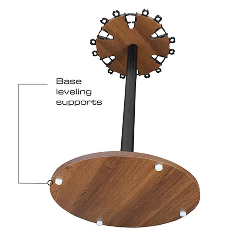 Post Rod Rush 24 Creations 38-4056 Rack Extension Walnut Fishing with Creek