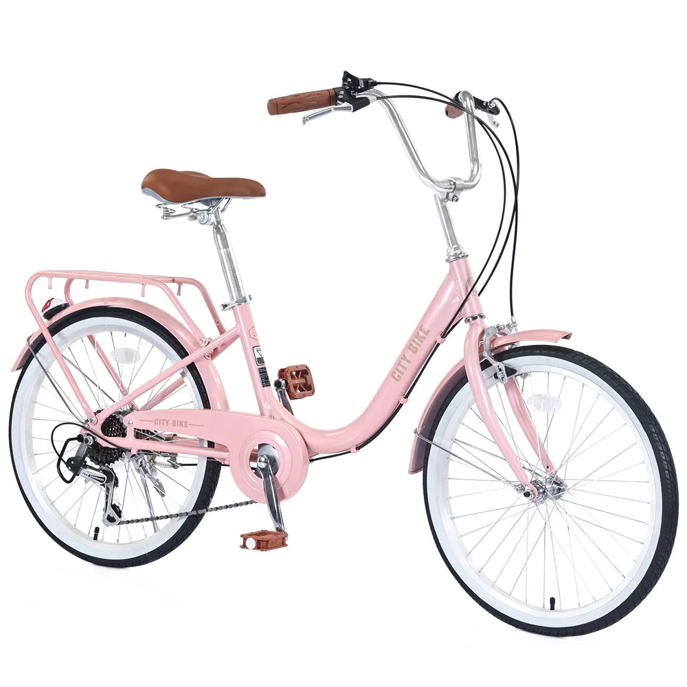 22 Girls Alloy Kids Inch je for Ages Bicycle Aluminium and Shifter Frame,7-speed 8+Years, derailleur,Pink Bike jx Yone