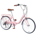 22 Girls Alloy Kids Inch je for Ages Bicycle Aluminium and Shifter Frame,7-speed 8+Years, derailleur,Pink Bike jx Yone