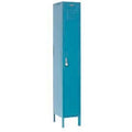 Locker 72 Assemble, 12 Single with Paramount 1 x Ready Door to Tier Blue in. 18 x